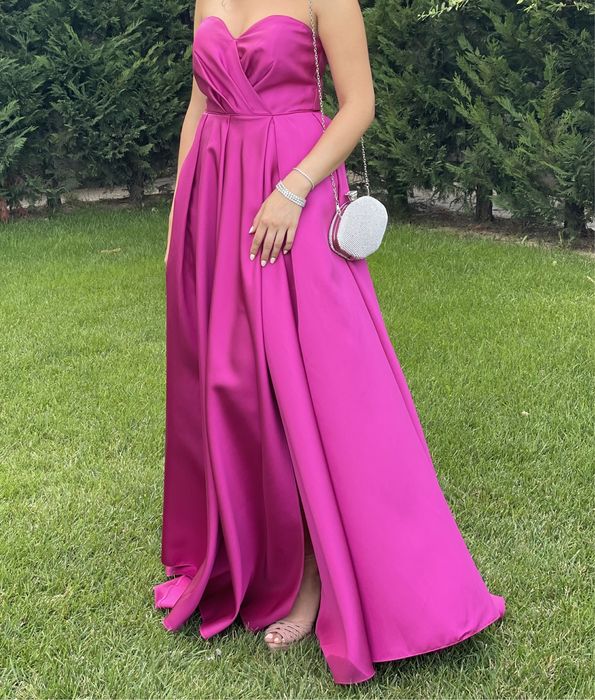 Rochie fuchsia de seara