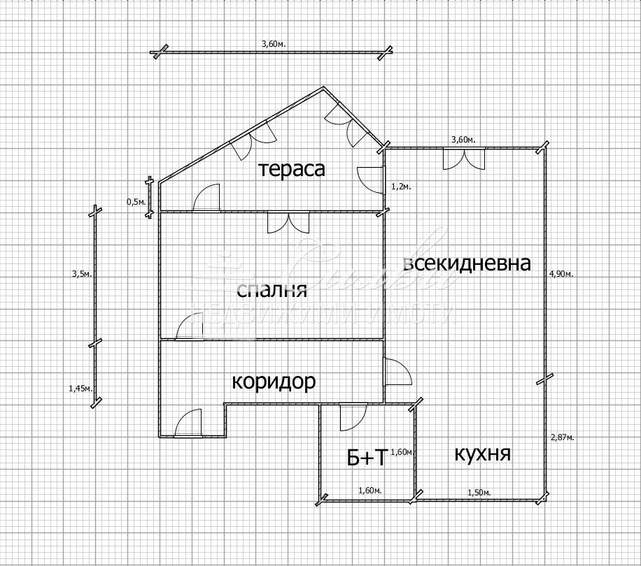 Двустаен апартамент НОВО СТРОИТЕЛСТВО - кв. Добруджански!