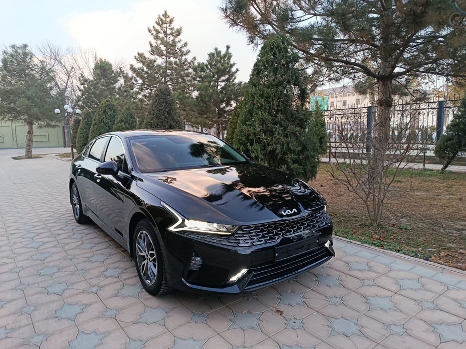 Kia K-5 2023! Prestige Light 4-poz. Rangi Qora. Krugovoy Tonirovka.