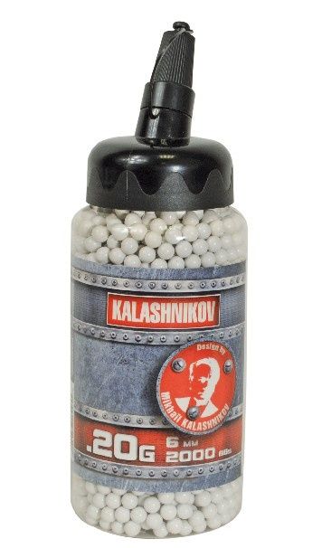 Bile airsoft Kalashnikov 6mm 0.20g 2000 bucati