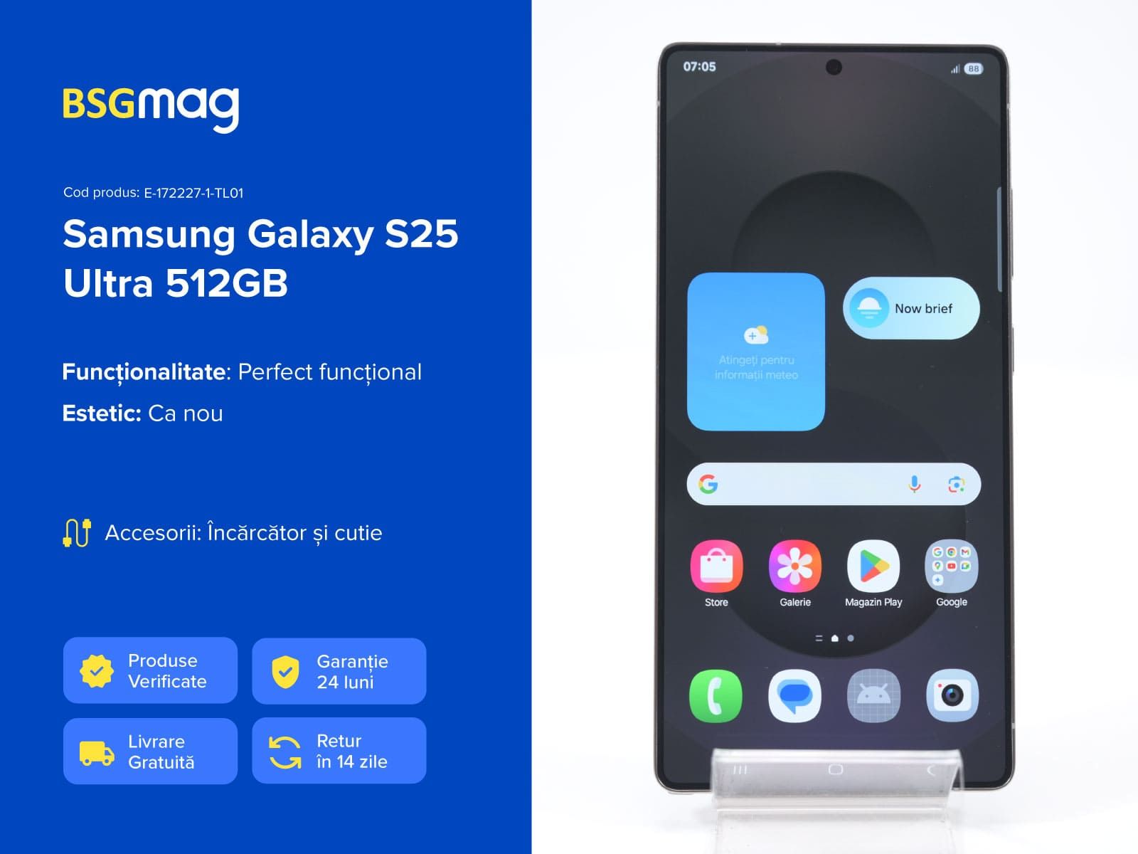 Telefon Samsung Galaxy S25 Ultra 512GB - BSGmag
