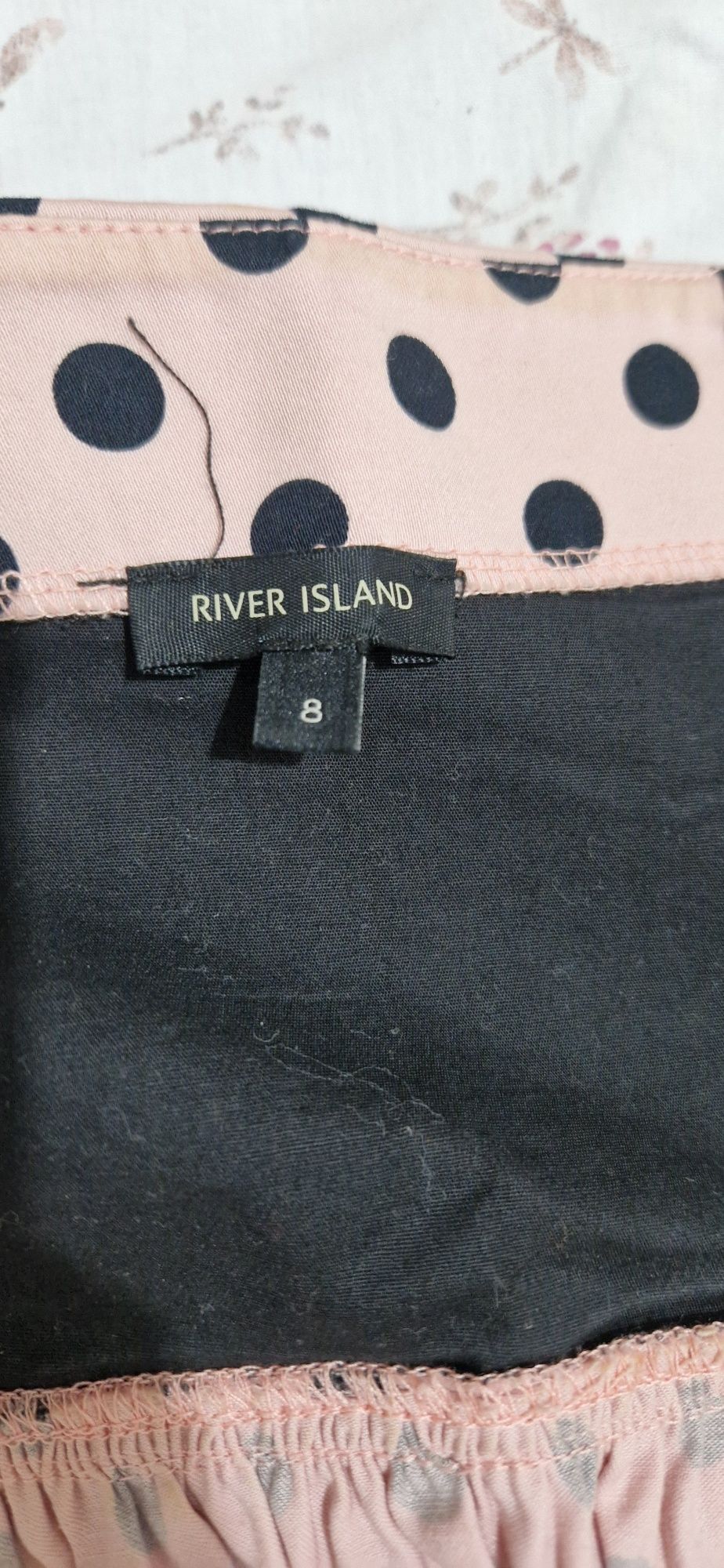 Top corset cu buline River Island