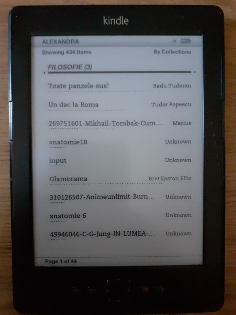 Ebook Kindle model 01100
