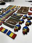 Patch-uri, Embleme ecusoane  militare la comanda