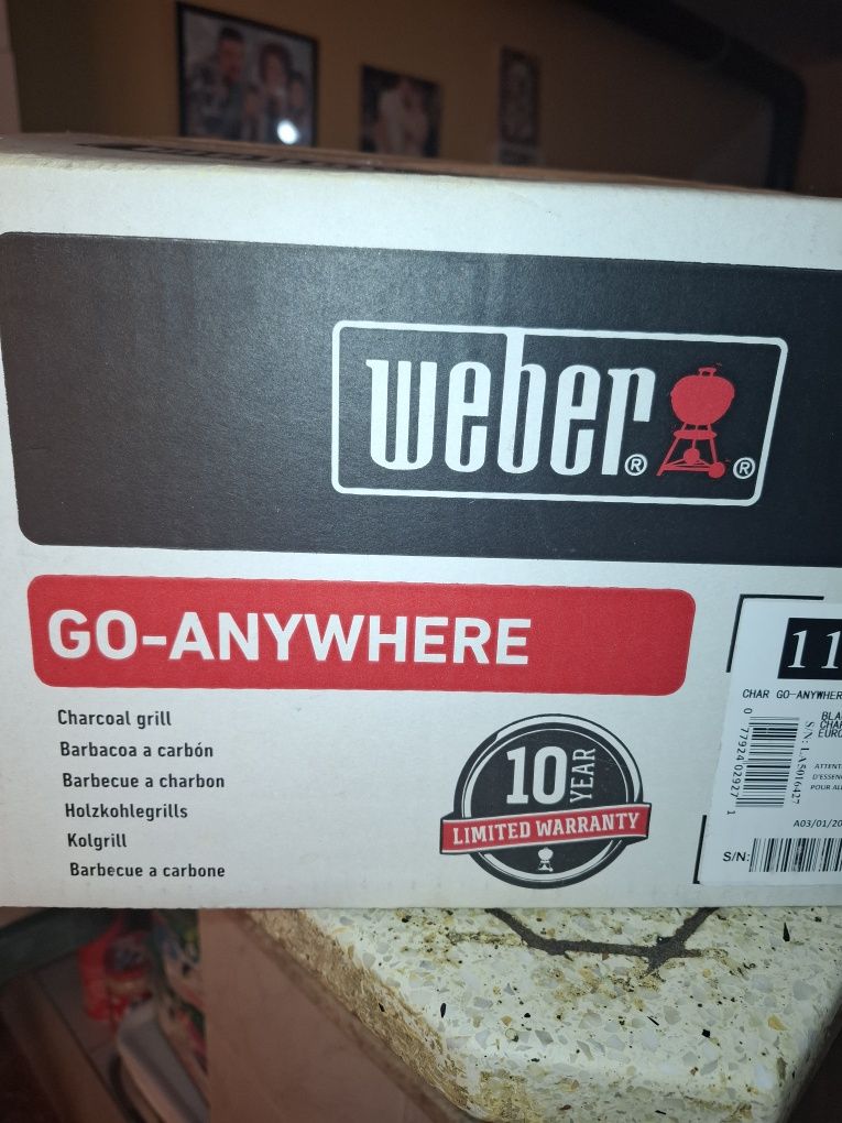 Преносимо барбекю Weber+ПОДАРЪК