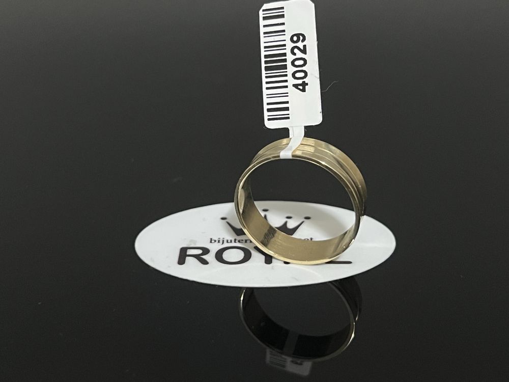 Bijuteria Royal CB : Inel stil Verigheta aur 14k 4,00gr