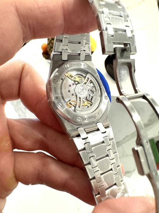 audemars piguet royal oak  extra-thin тънък зелен циферблат