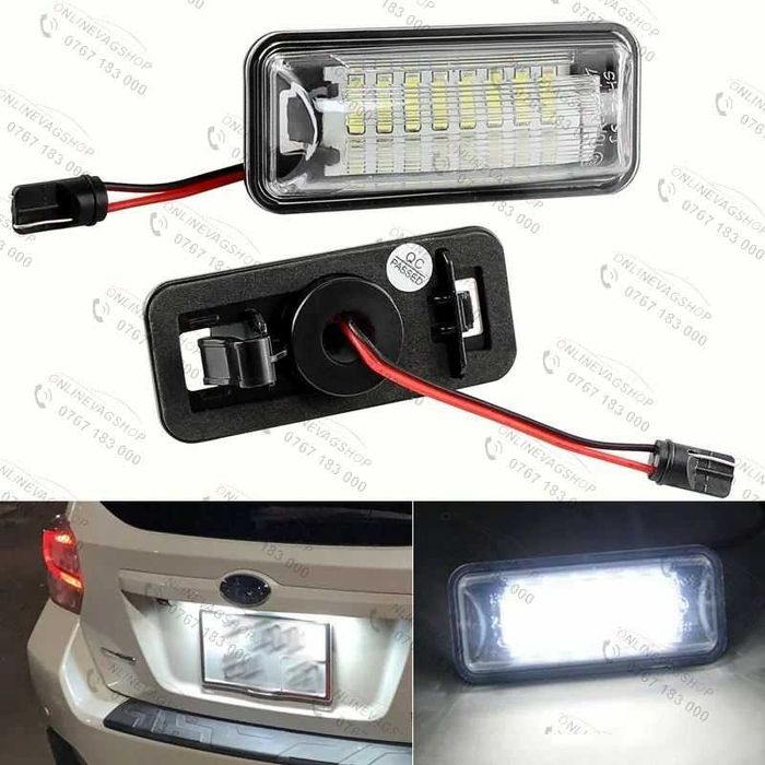 Set Lampi Led numar Subaru Impreza,Forester,Legacy, WRX, Impreza Wagon