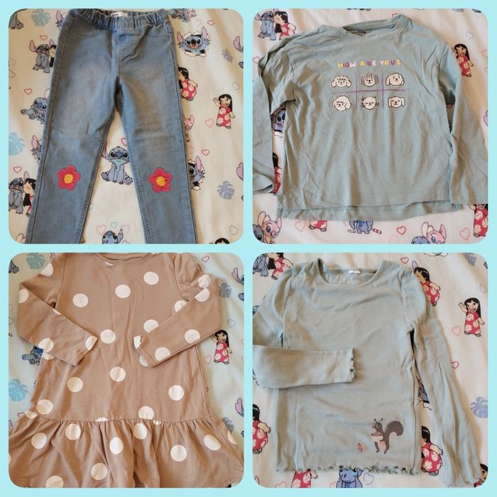 Дрехи за момиче  122/128 размер