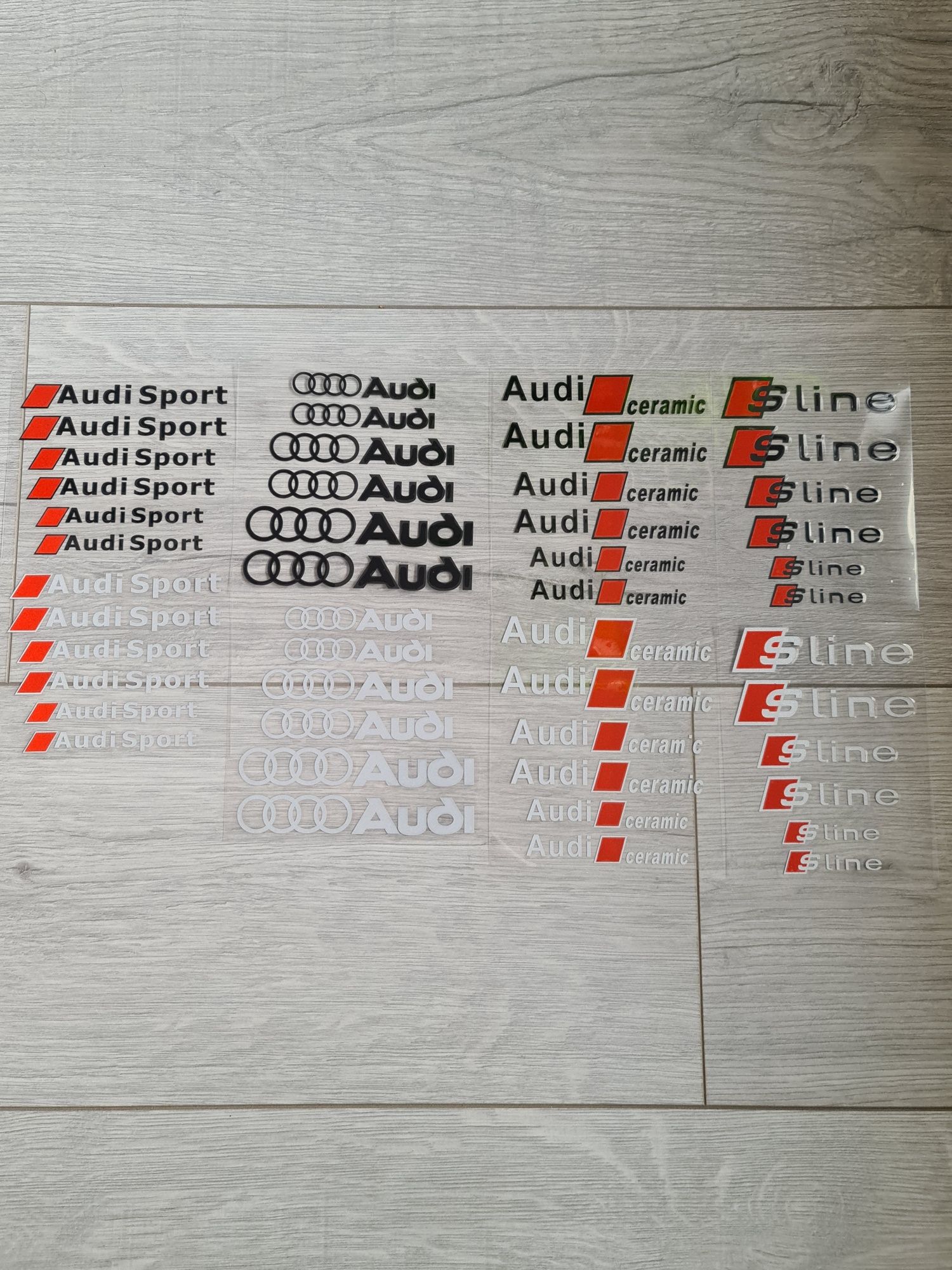 Set-6-Stickere-Etrieri-Sline-Ceramic-Sport-Audi-A4-A5-A6-A7-A8-Q5-Q7-8