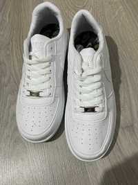 Adidasi Nike AirForce 1 Premium White Unisex