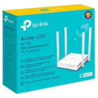 TP-Link Archer C24 AC750  Двухдиапазонный Wi‑Fi роутер Wi‑Fi роутер