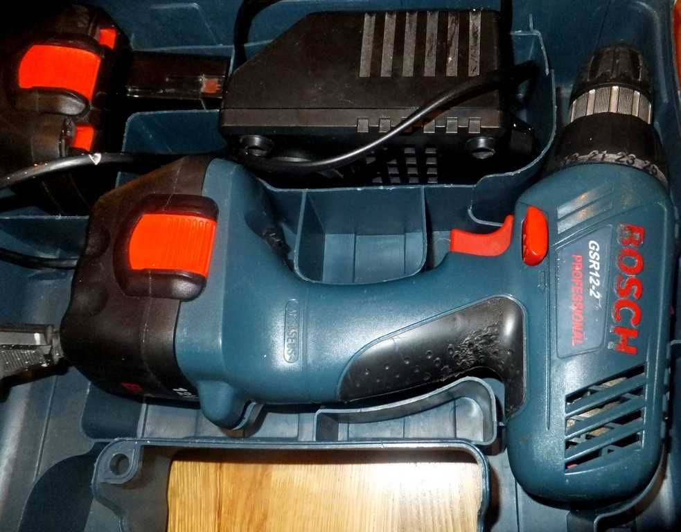 Шуруповерт BOSCH GSR12-2 Professional бу в кейсе