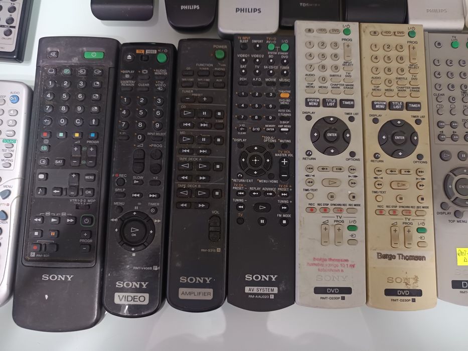 Telecomenzi originale sony Philips jvc video tv dvd sistem audio