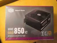Чисто ново с гаранция модулно захранване Cooler Master MWEv2 Gold 850W