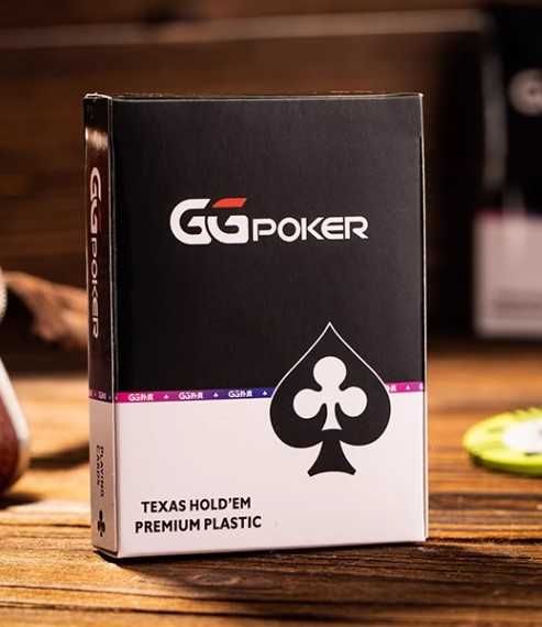Пластиковые карты, покерные карты,  Ази. ClubGG GGpoker