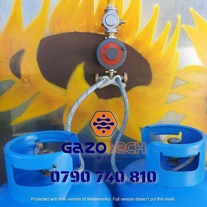 Kit complet 2,3,4 butelii GPL 50L/80L+accesorii pentru centrale