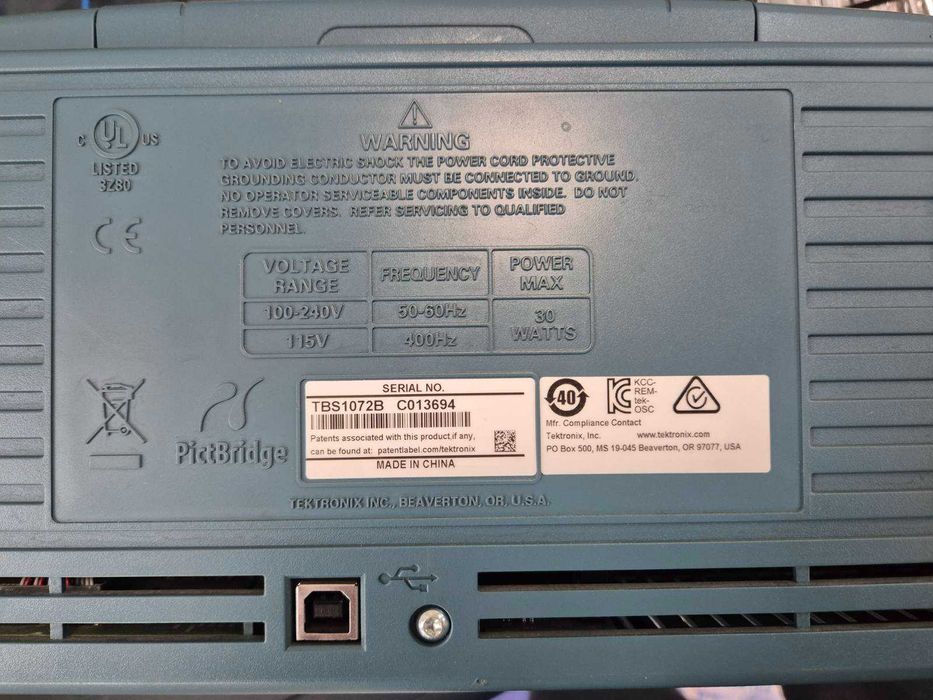 Осцилоскоп Tektronix TBS 1072B