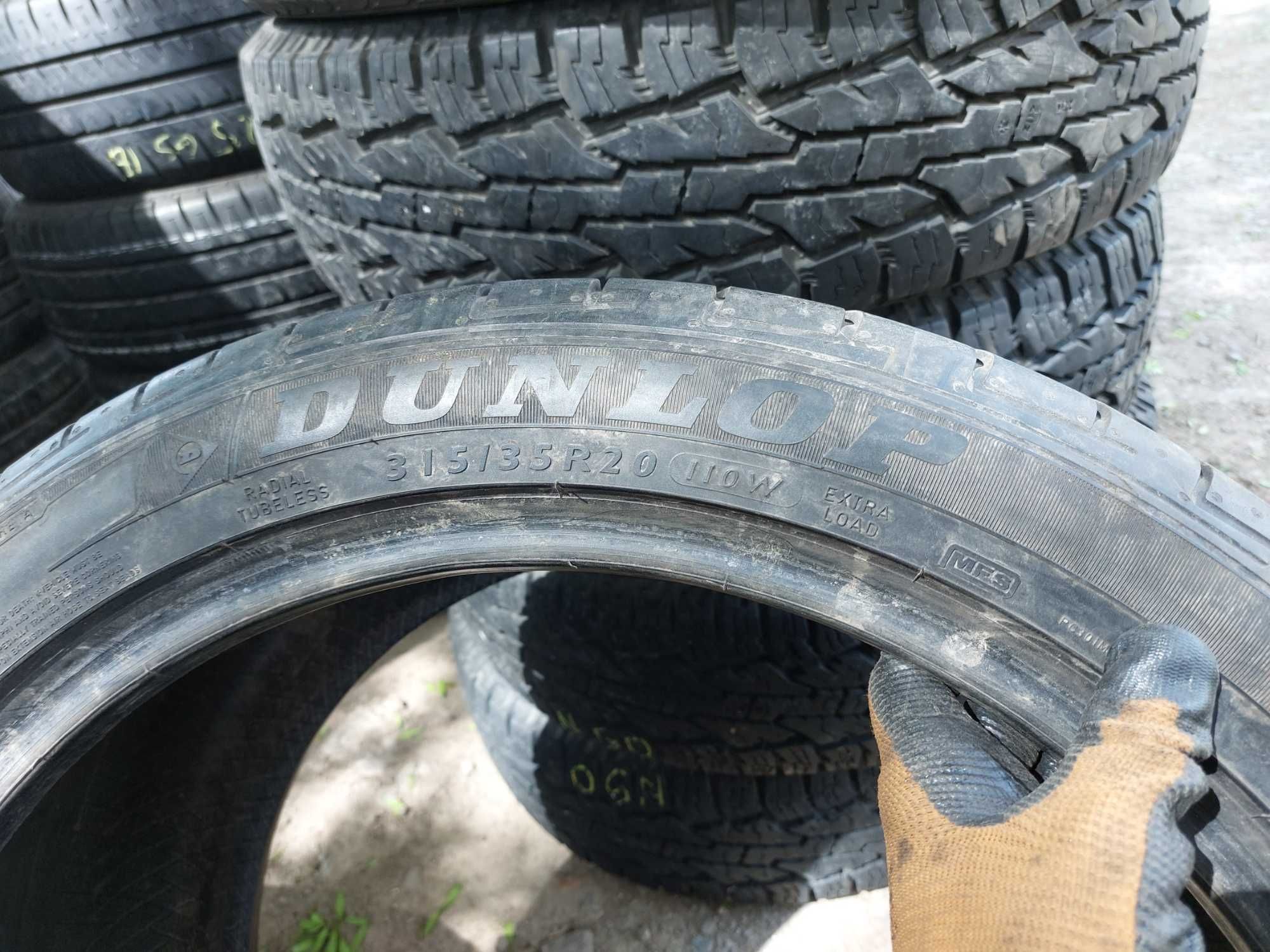 4 бр.летни гуми Dunlop  спорт пакет 2бр.315 35 20  и 2бр.275 40 20