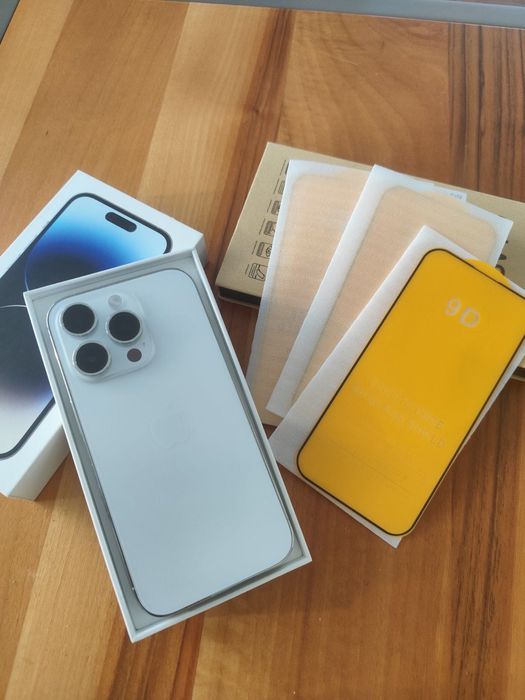 iPhone 14 Pro 128 GB + подарък 3 бр нови стъклени протектора