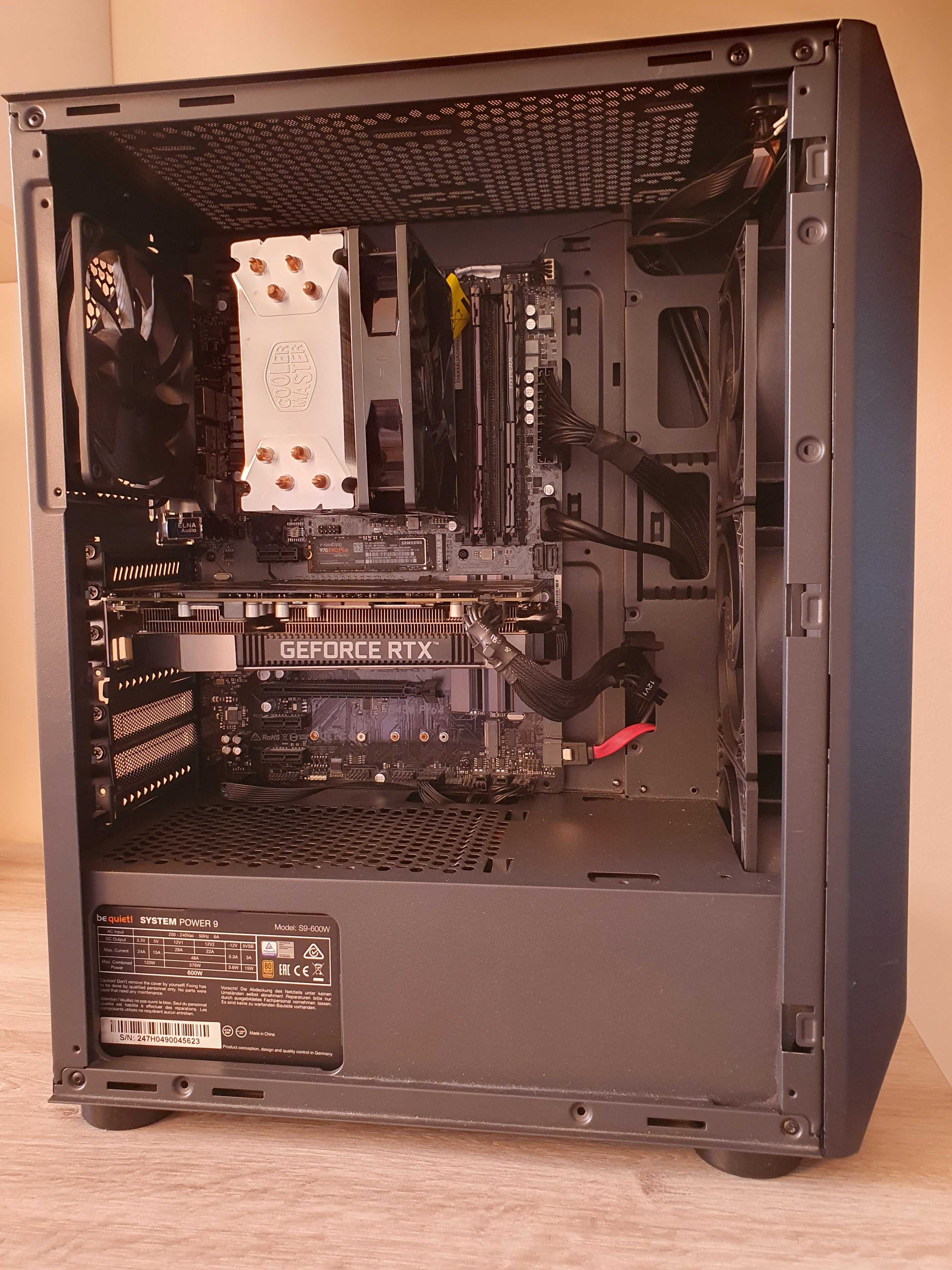 Настолен компютър Amd ryzen 5 2600, 16GB RAM, GeForce RTX 2060 Super