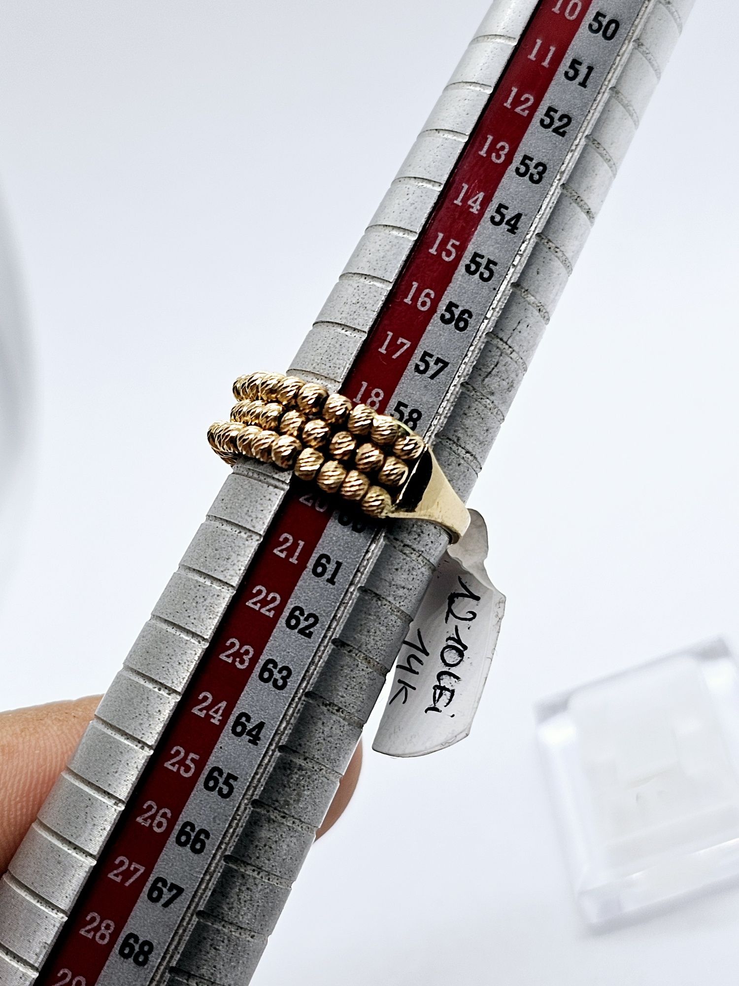 Vand inel dama din aur 14 k 3.15 g cod 338
