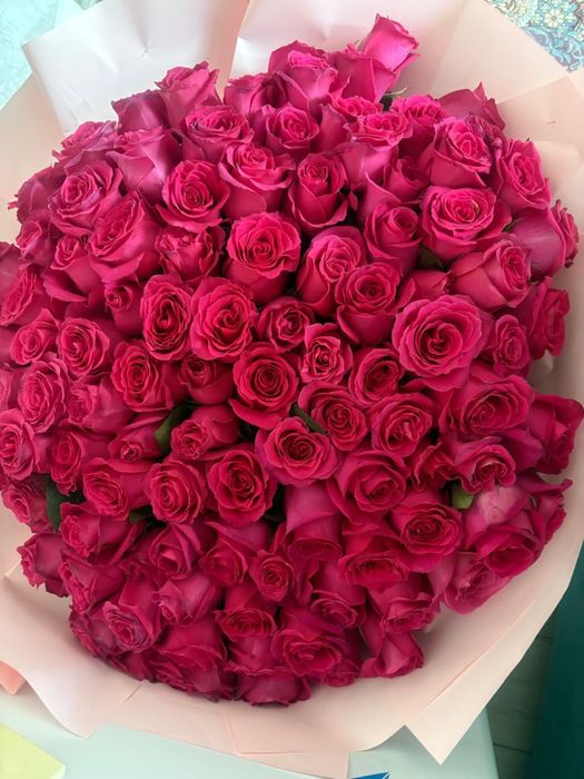 Букет цветов из 101 роз