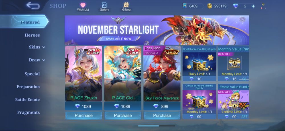 MLBB Mobile legends аккаунт