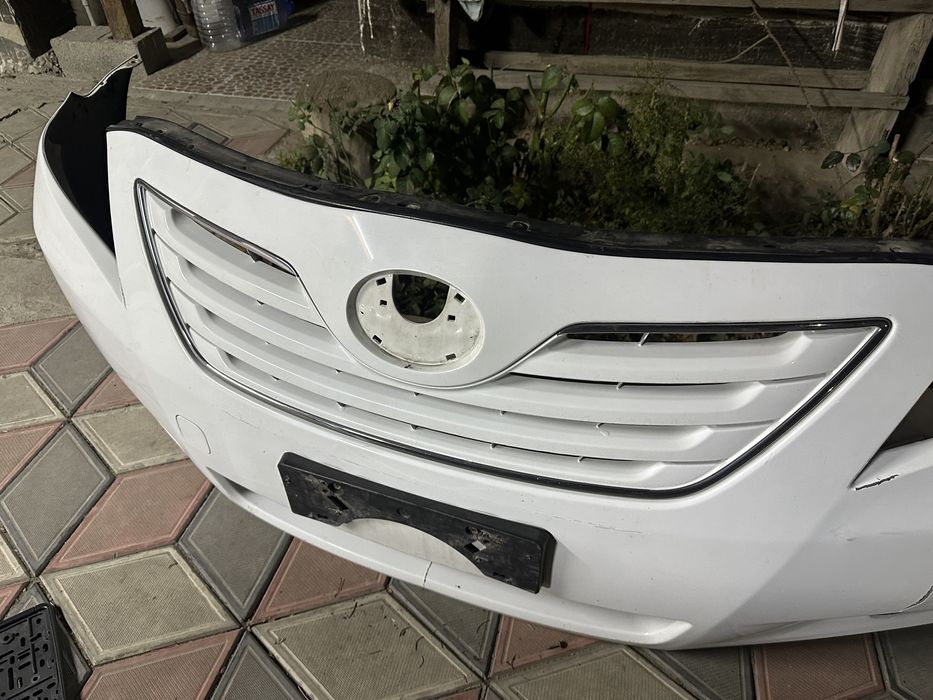 Бампер камри 40+би лед туманка