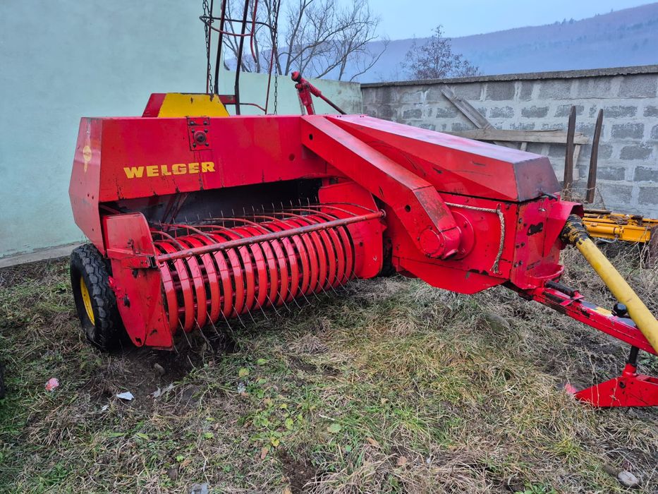 Welger AP 41,42 balotiera. Recent adusa din Germania