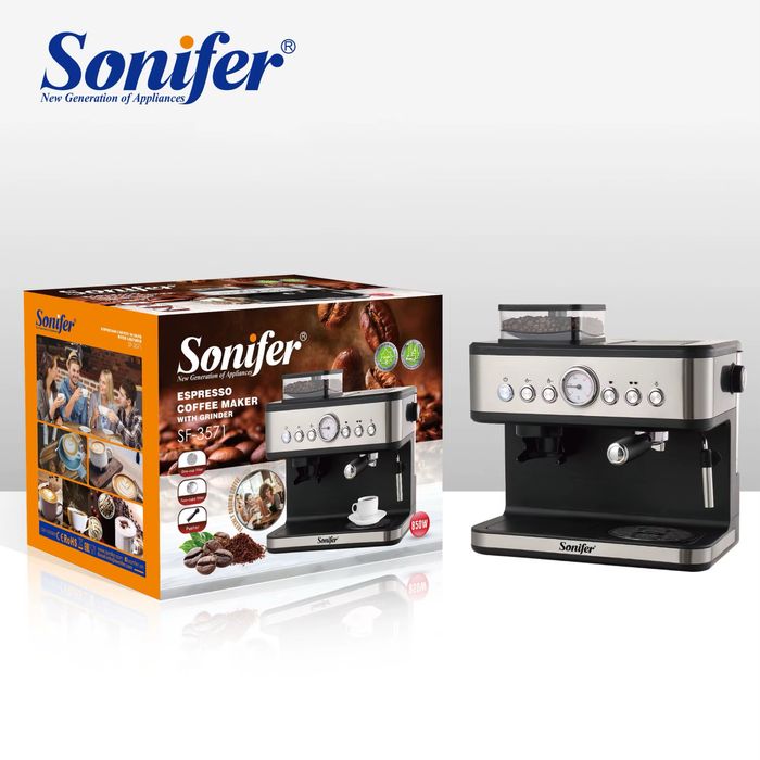 Доставка! Электрическая кофемашина Sonifer SF-3571