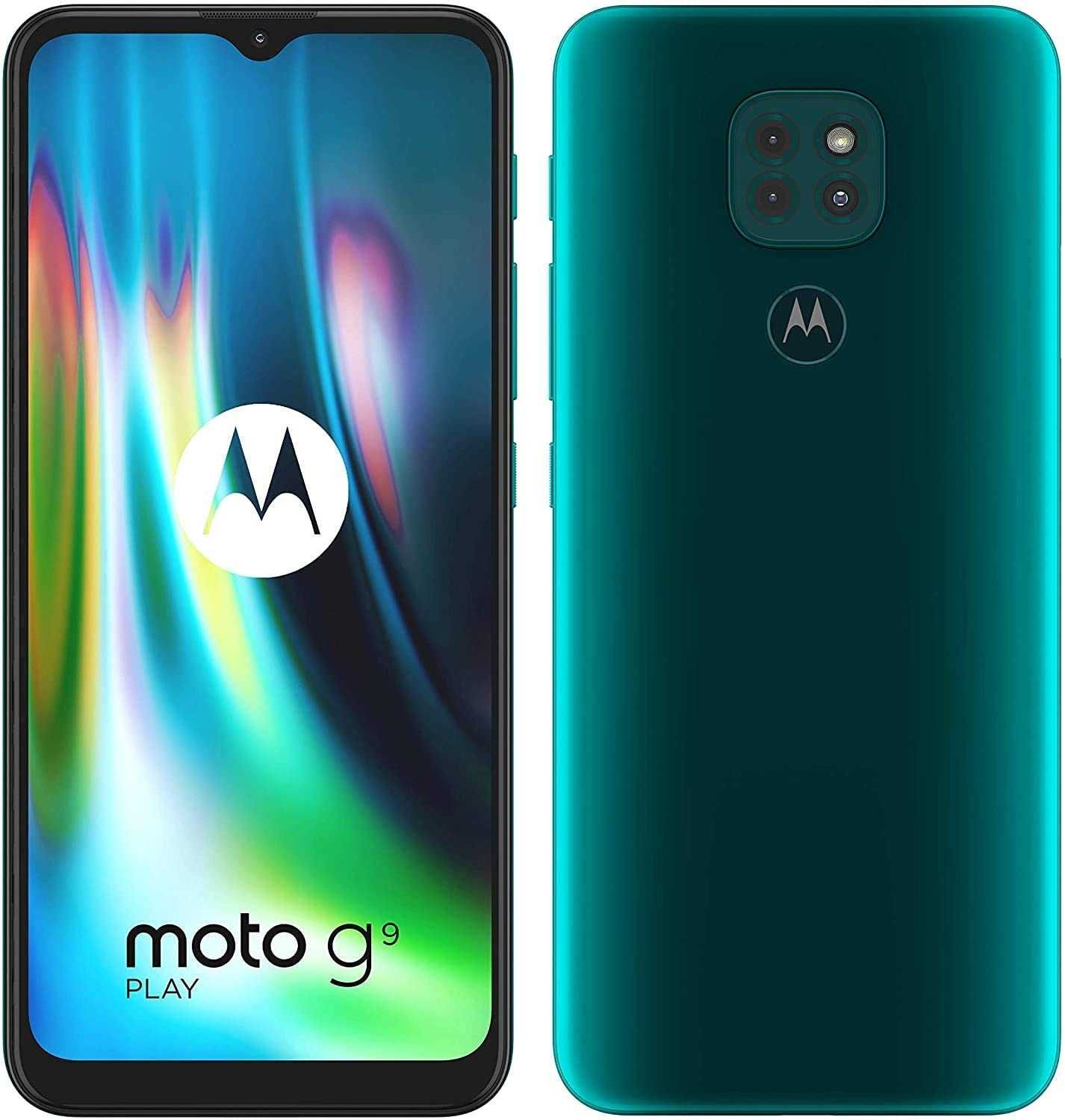 Telefon dual sim MOTOROLA Moto G9 Play 64 GB in cutie