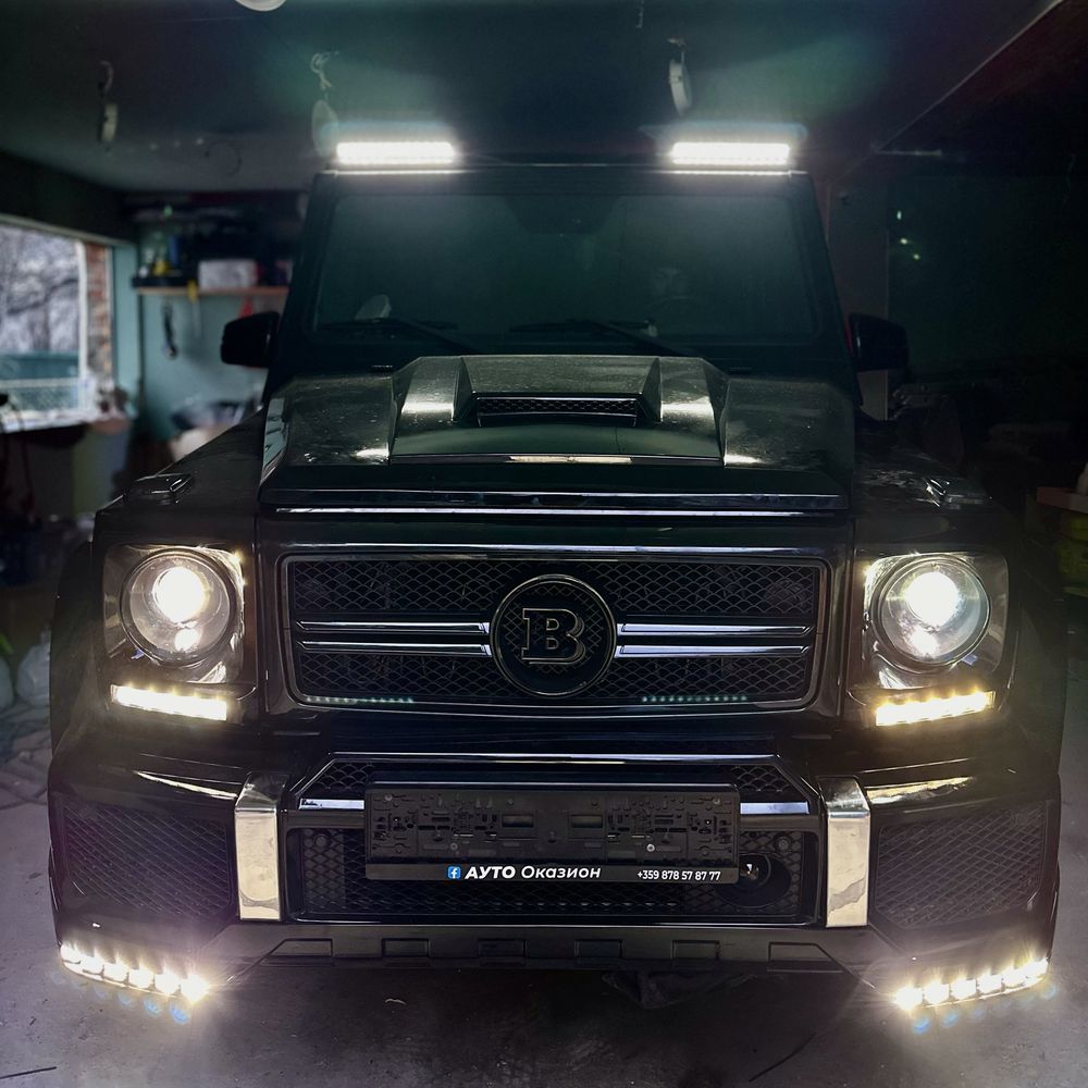 Mercedes-benz G550 Brabus под наем за Бал или събитие