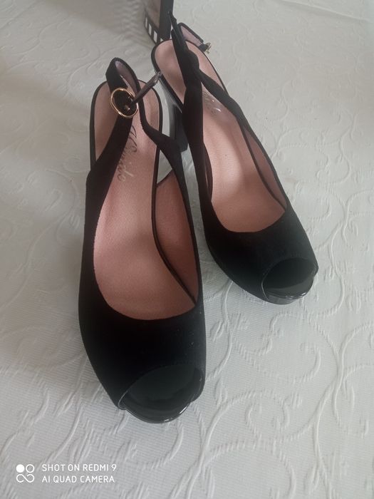 Pantofi negri dama mar 41