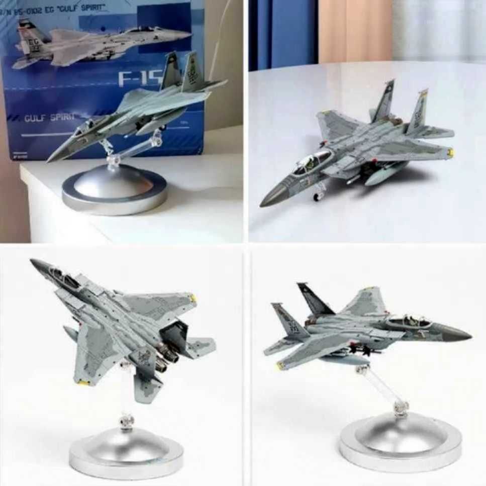 Macheta avion metalica F-15 B5-0102 Gulf Spirit Eagle USA 1:100 20cm