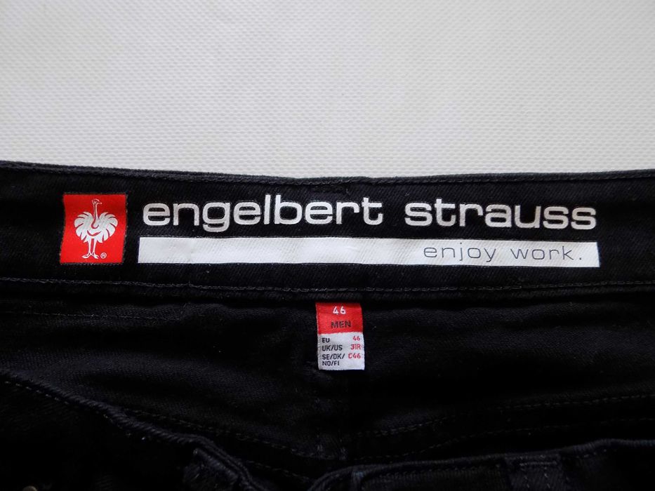 работен панталон engelbert strauss долнище оригинален мъжки черен L/S