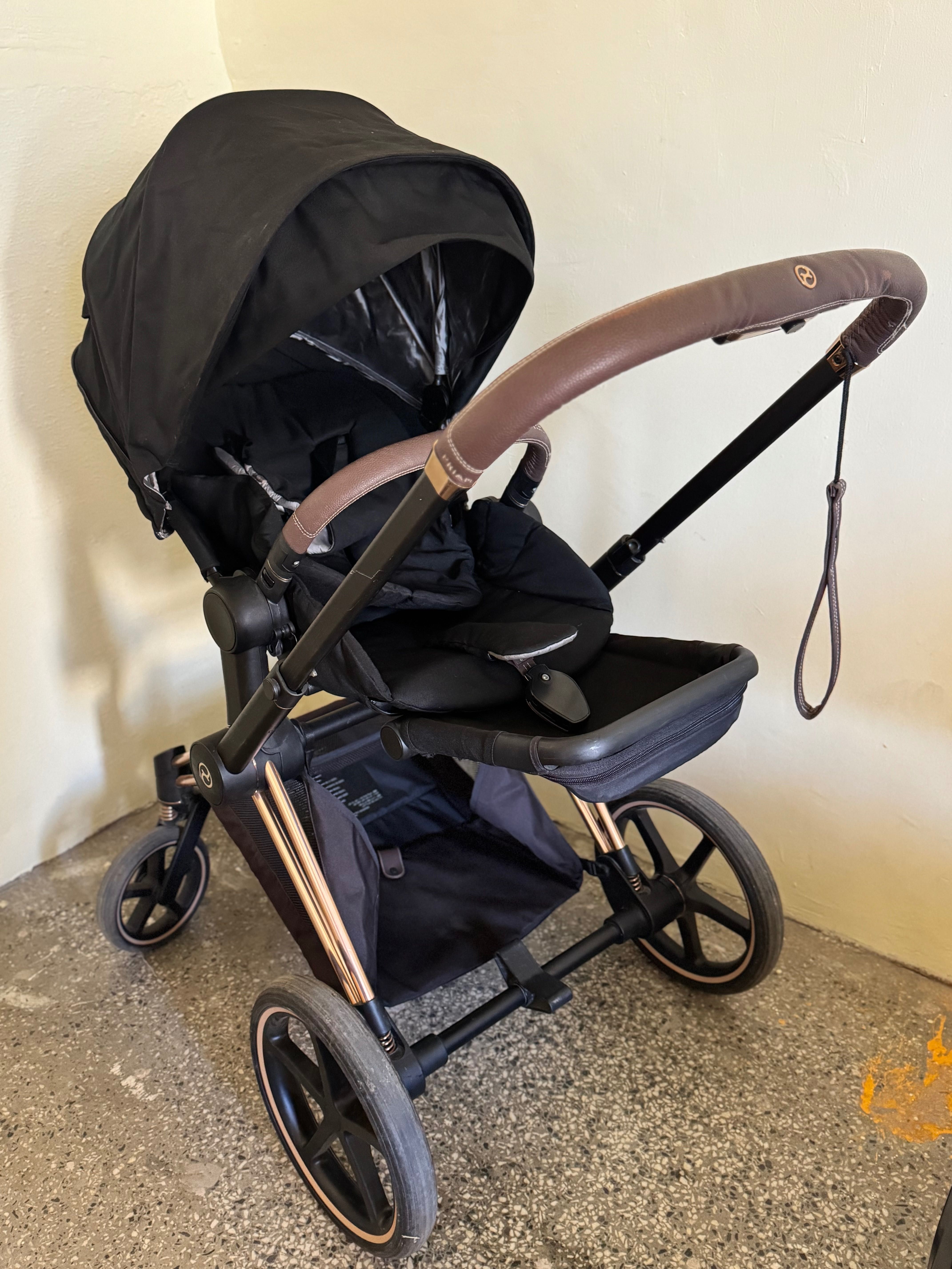Cybex количка летен и зимен кош чадър стол за кола чанта повивалник