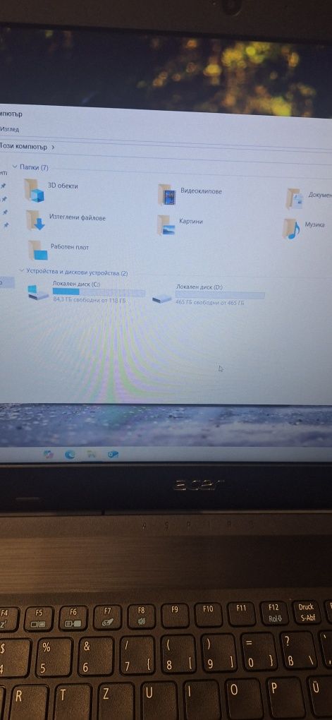 Acer Aspire A315-51-i3 6006u/8гб/128гб м.2+500гб