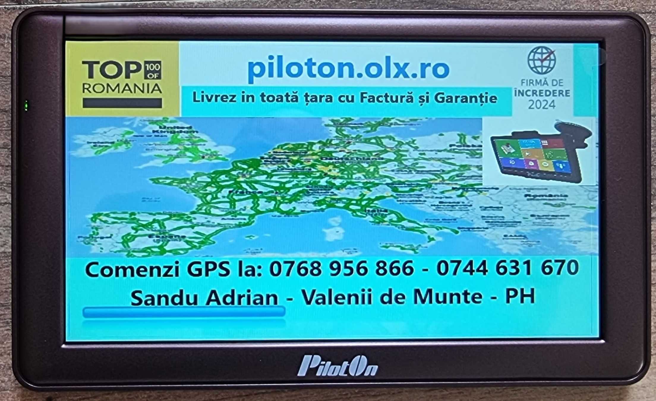GPS PilotON A11S Pro - harti la zi discount CURIER 10 lei inclus