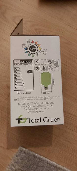 Vand bec LED 30 w nou la cutie