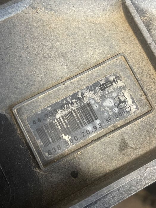 Electroventilator MERCEDES-BENZ VITO Box 638 1997 - 2003 2.2CDI 638500