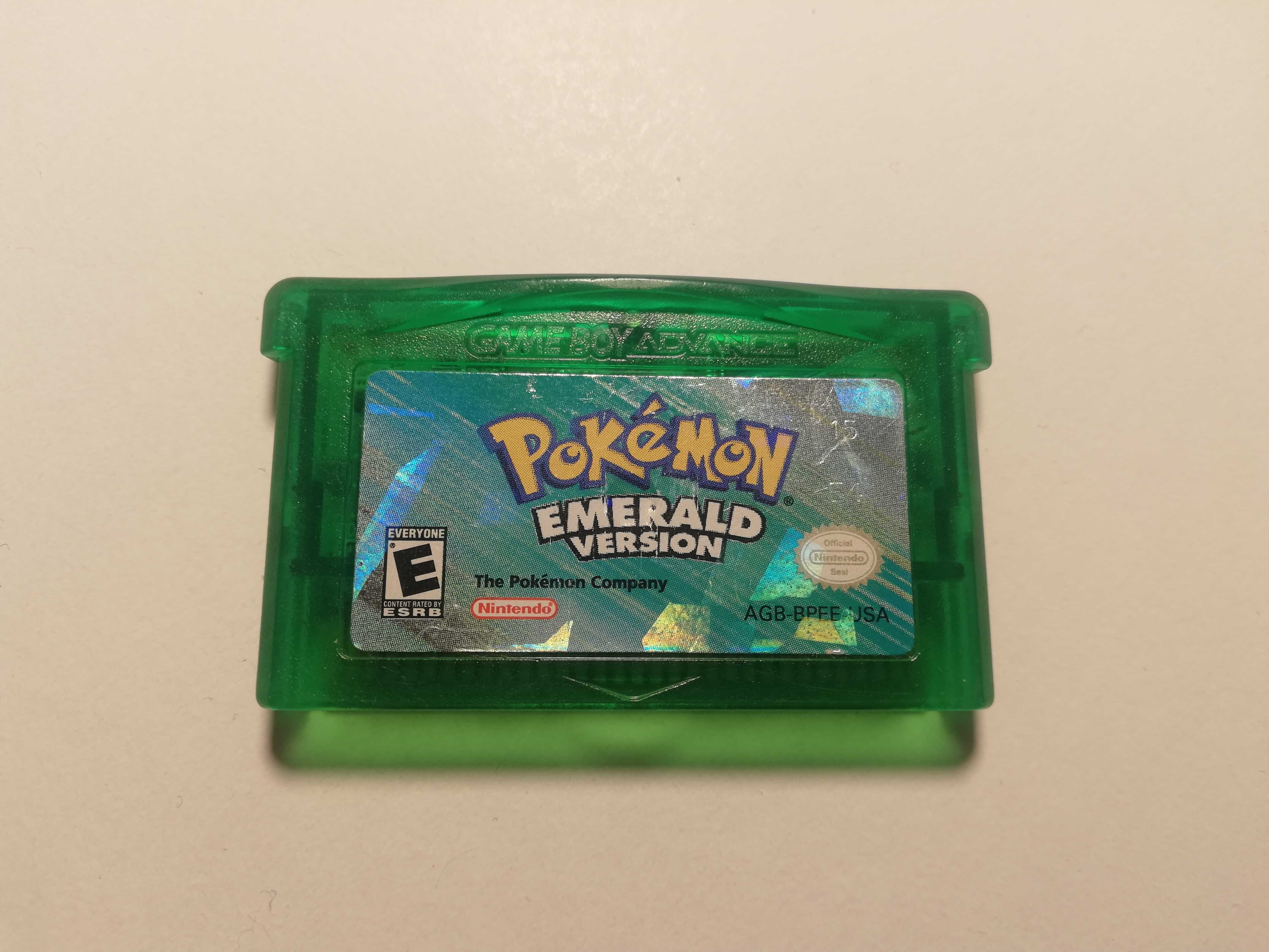 F RAR Joc Nintendo Gameboy Advance Pokemon Emerald Original