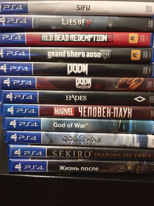 Продам игры PS4.
