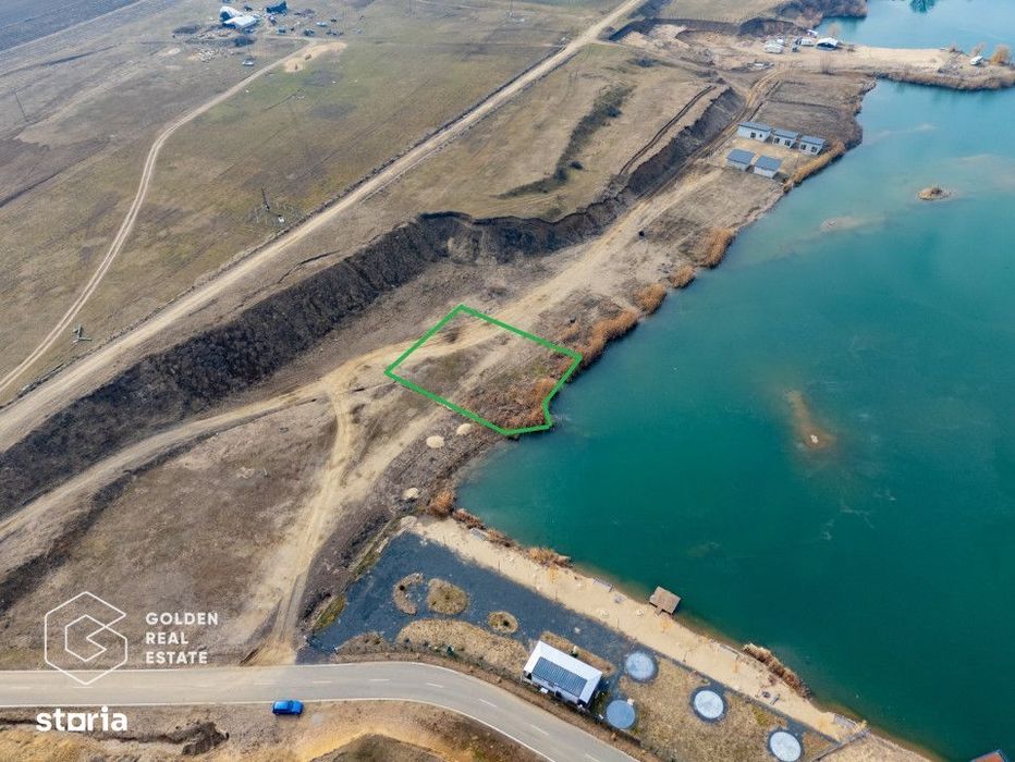 Litoralul vestului, 1000 mp, deschidere la lac, Ghioroc