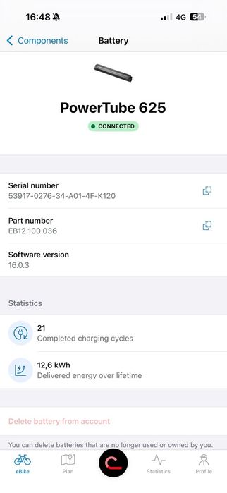 Baterie Smart Orizontala 625wh/21Cicluri