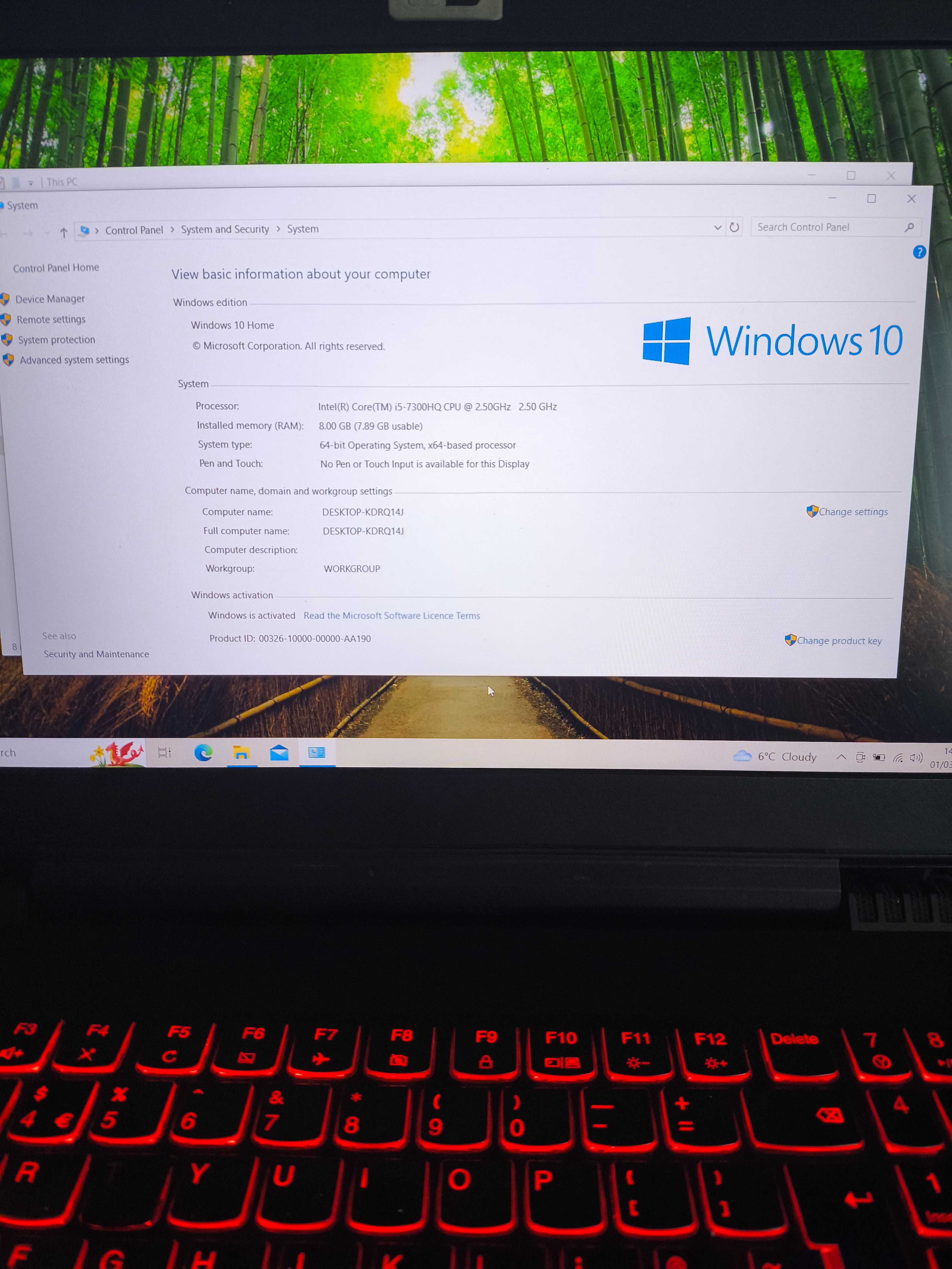 Gaming Laptop Lenovo Legion Y520