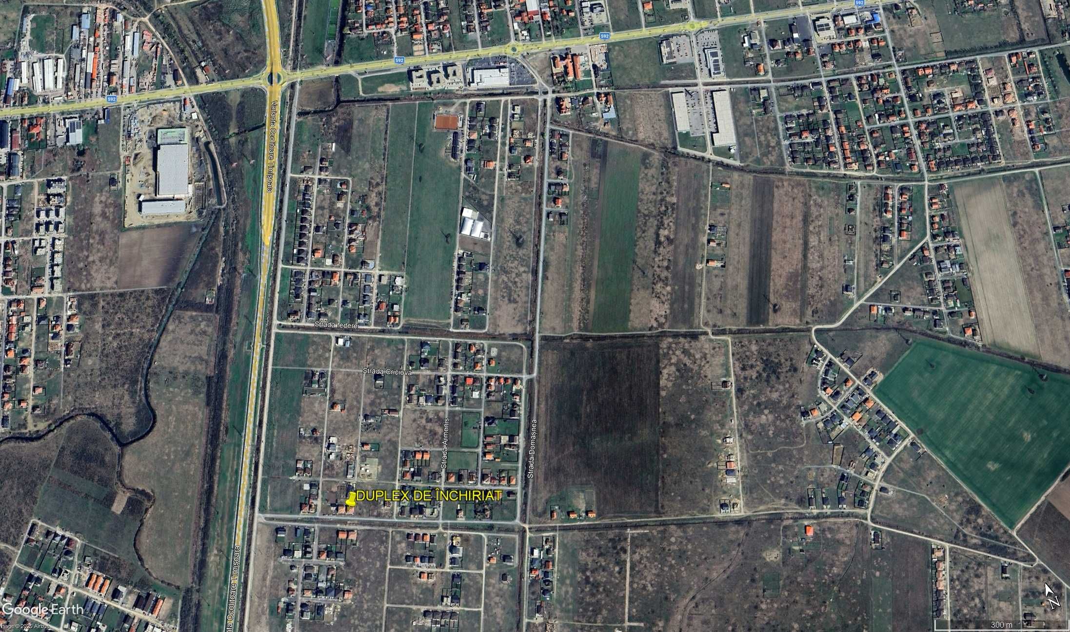 Proprietar închiriez duplex 2025, intrare Mosnita Noua, str. Gărâna