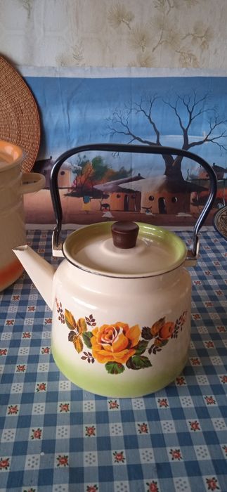 Посуда эмалированная Новая Советская.скороварка