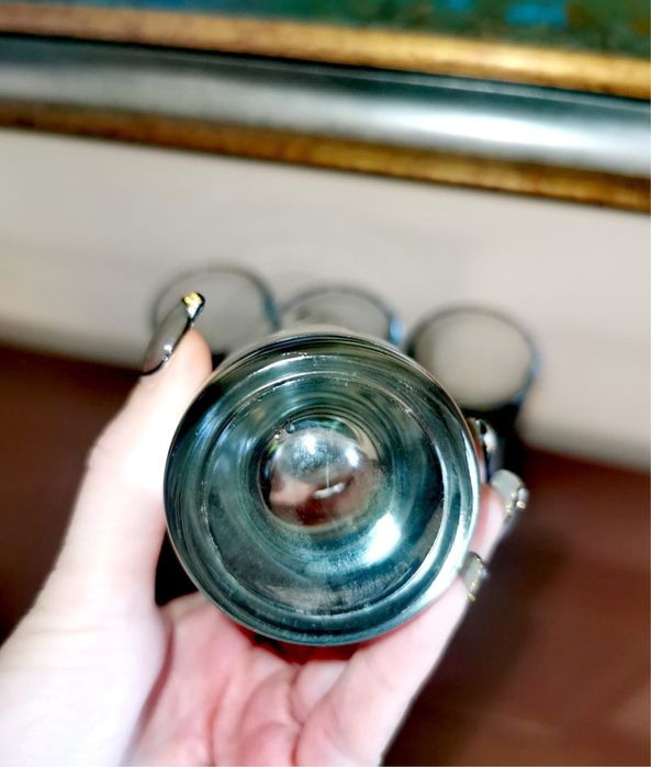 Кристални чаши Карло Морети Bulit Glasses 80г чаши патрони дизайнерски