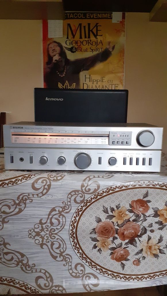 Muzica amplificator Silver TA1500 amplituner akai sony teac